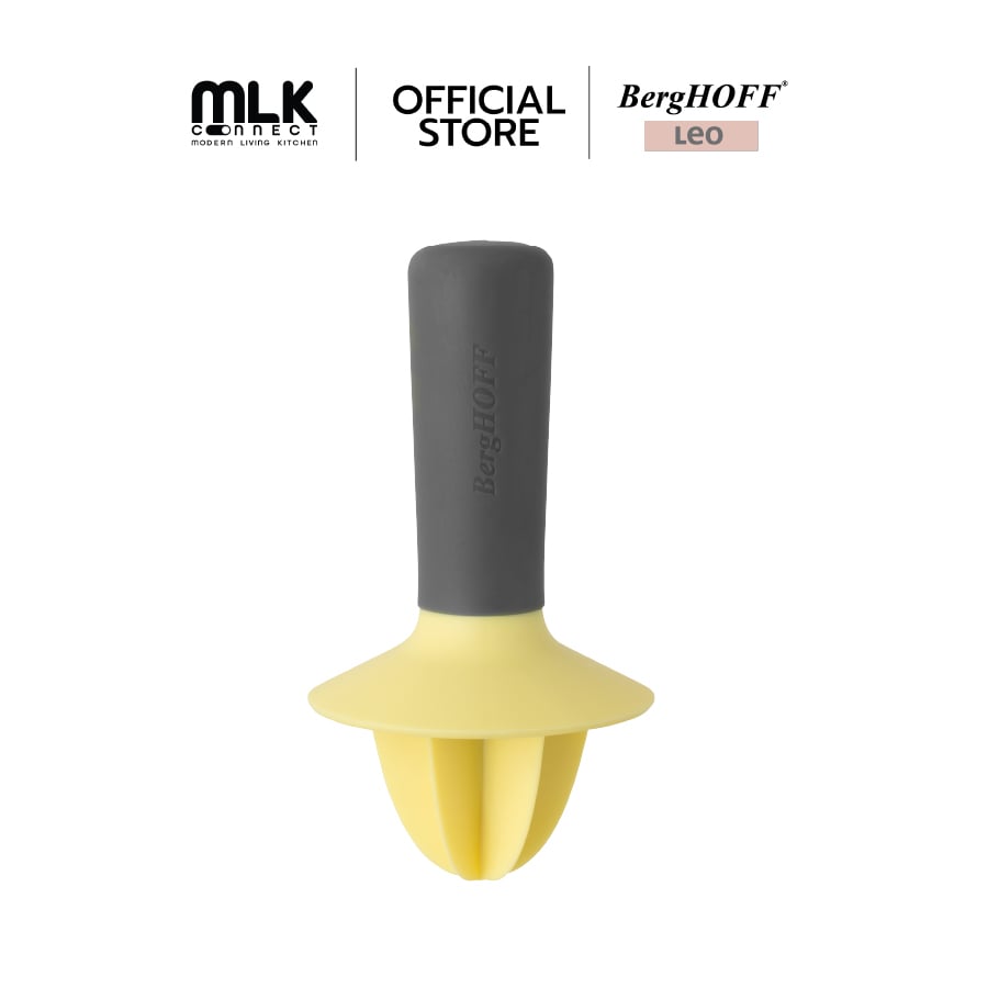 ที่คั้นน้ำผลไม้ BergHOFF รุ่น Leo ทนทาน 13 ซม. สีเหลือง มือจับสีดำ  3950011_1